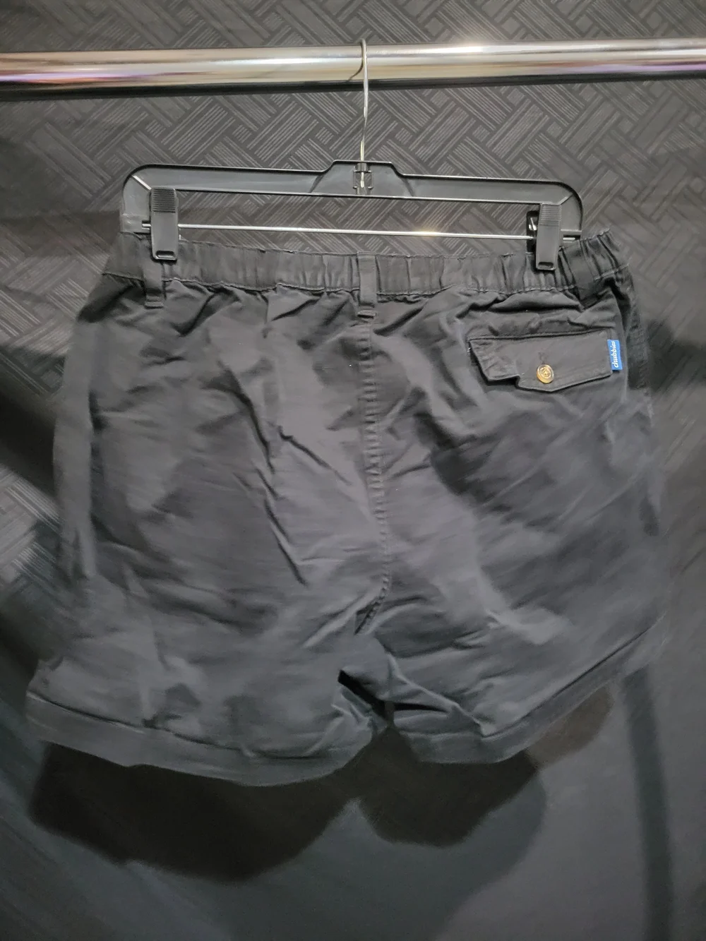 Chubbies Men L Black Stretch Cotton Chino Shorts 5.5 Inseam The Weekend Arrived
